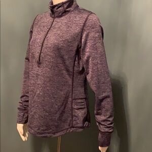 Lucy Activewear Quarterzip Longsleeve Jacket Med